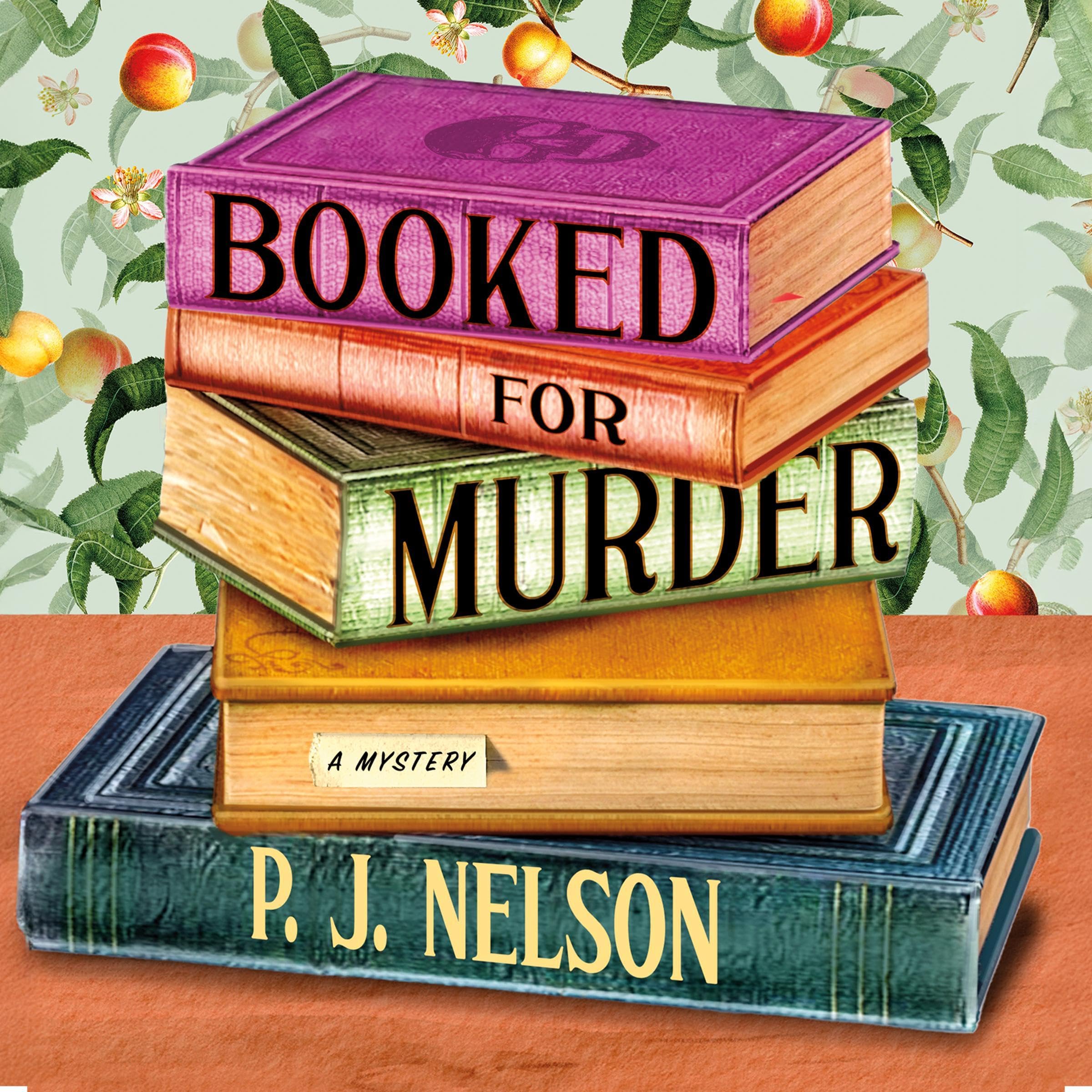 Cover art for Booked for Murder