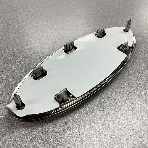 Miniatura 5 de Insignias ovaladas para parrilla y portón trasero Ford F-150 negro ahumado 18-20 sin cámara frontal