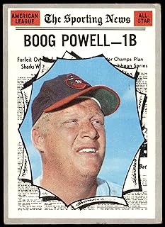 1970 Topps # 451 All-Star Boog Powell Baltimore Orioles (Baseball Card) VG Orioles