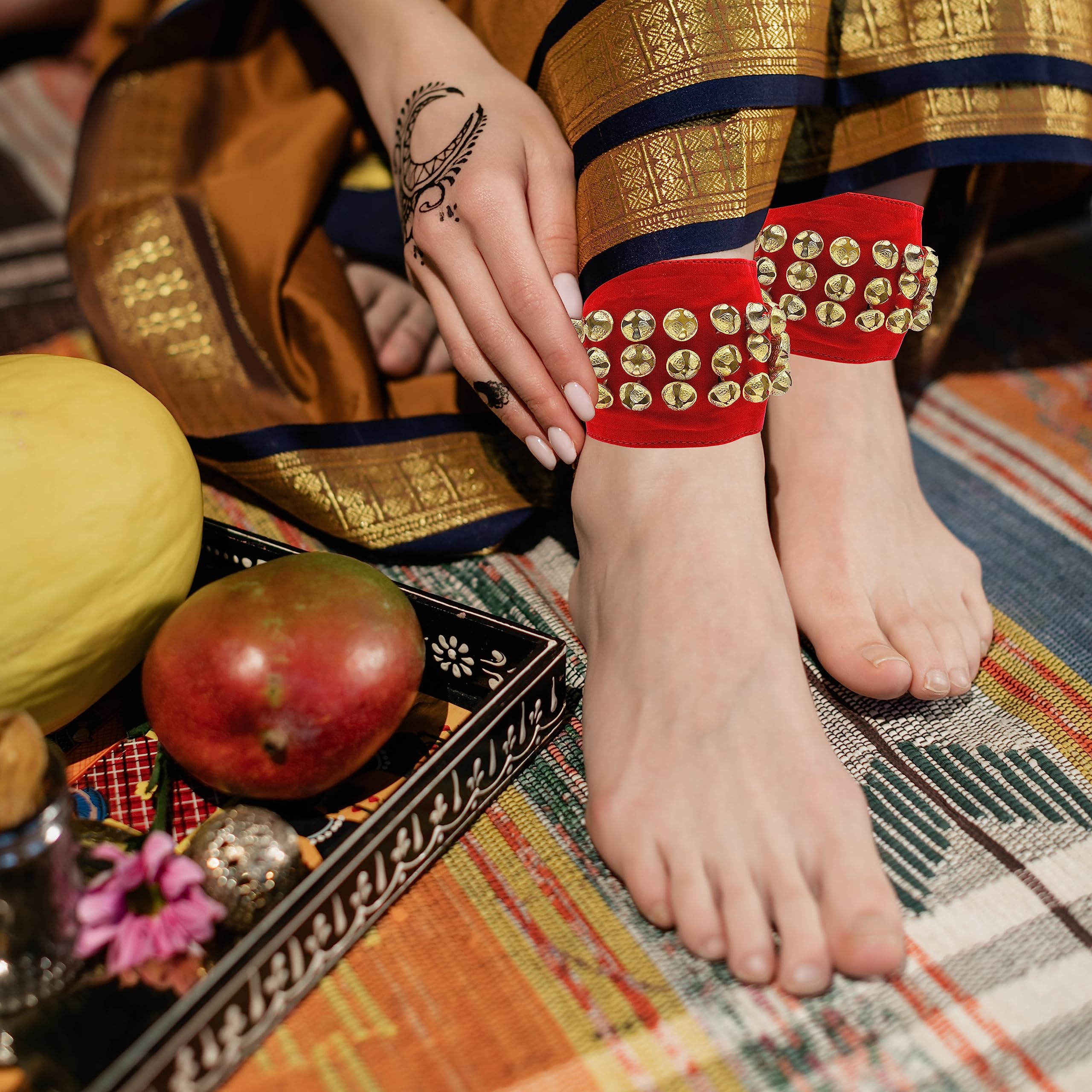 Ankle Bells MBI Bharatnatyam Ghungroo And Kathak Dancing Ghungroo Bells