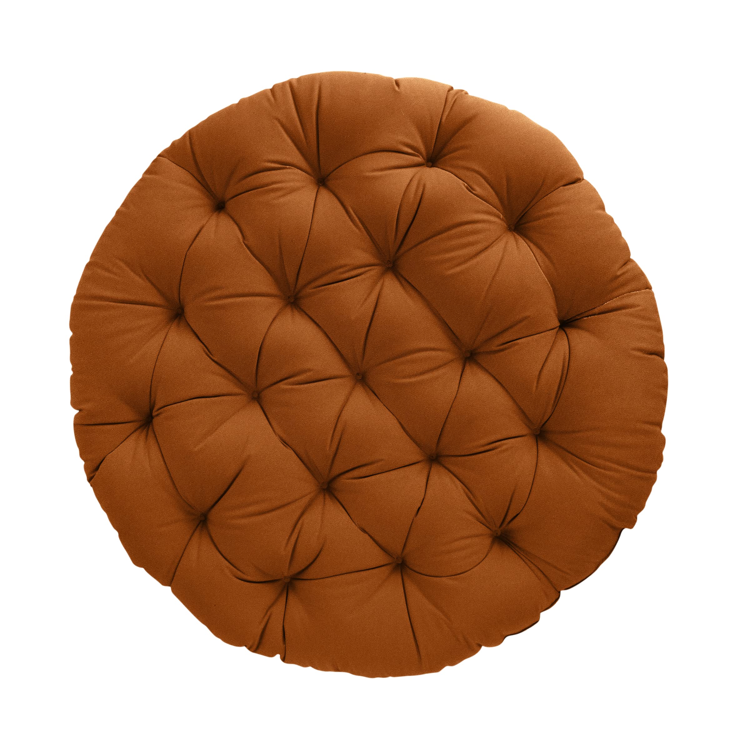 Mozaic Home Papasan Cushion, 44 in x 44 in x 4 in, Cinnamon