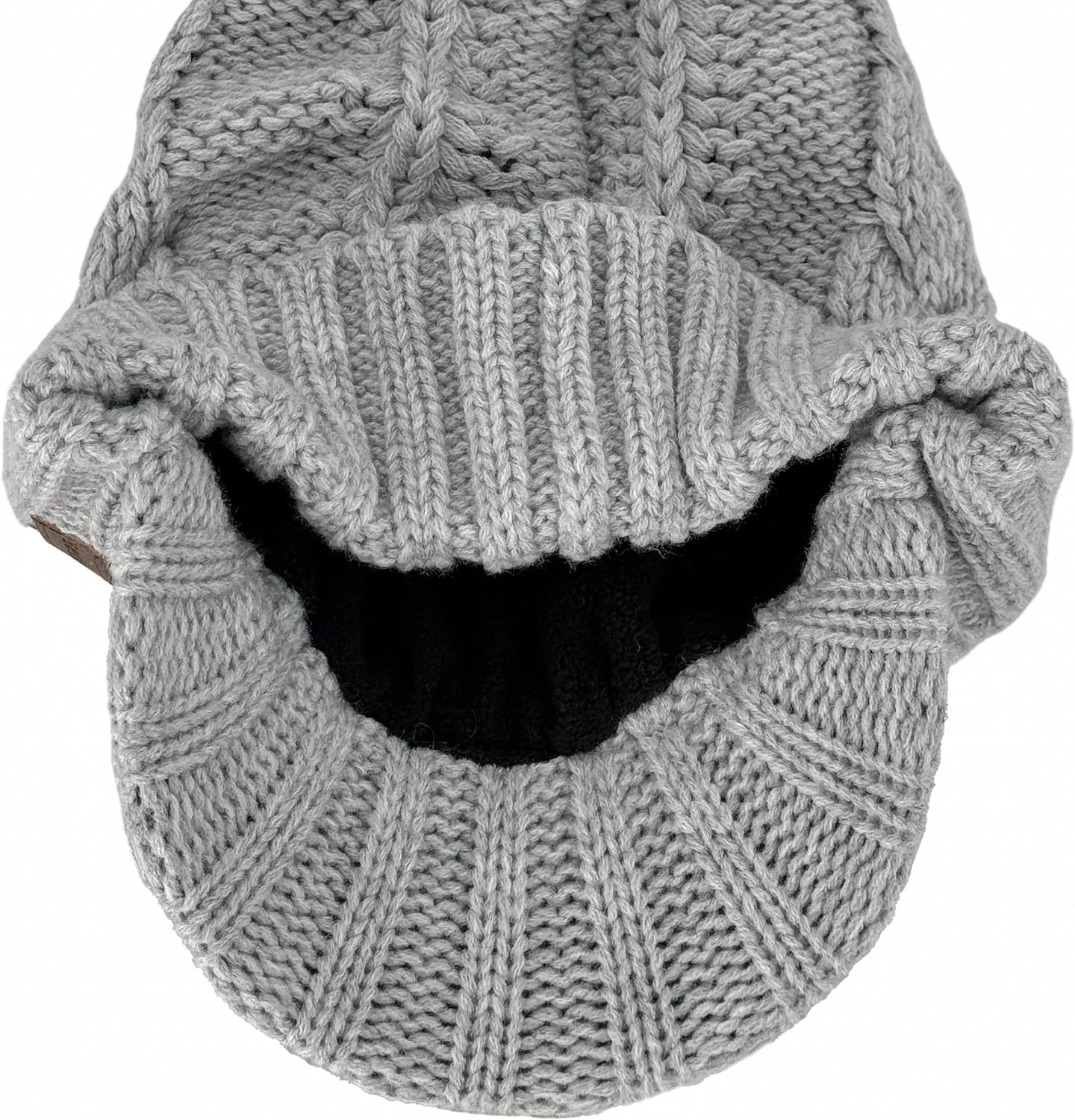 3 Pack Women Winter Hat Chunky Warm Hat For Woman Satin Lined Winter Hat Thick Snow Cap Cable Knit Beanie Women