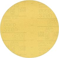 Vista 13 de 912 Hookit disco de arena P5A de 3" color oro de 3M, P320, 3, Dorado