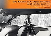 Vista 8 de YelloPro - Parasol reflectante para parabrisas delantero, reflectante, protección solar para BMW Serie 5 Sedán 2011, 2012, 2013, 2014, 2015, 2016