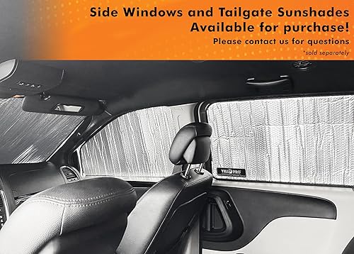 Miniatura 8 de YelloPro Auto Protector de parasol reflectante para parabrisas delantero de automóvil para Volvo XC40 2019, 2020, 2021, 2022, 2023, 2024, 2025, SUV,