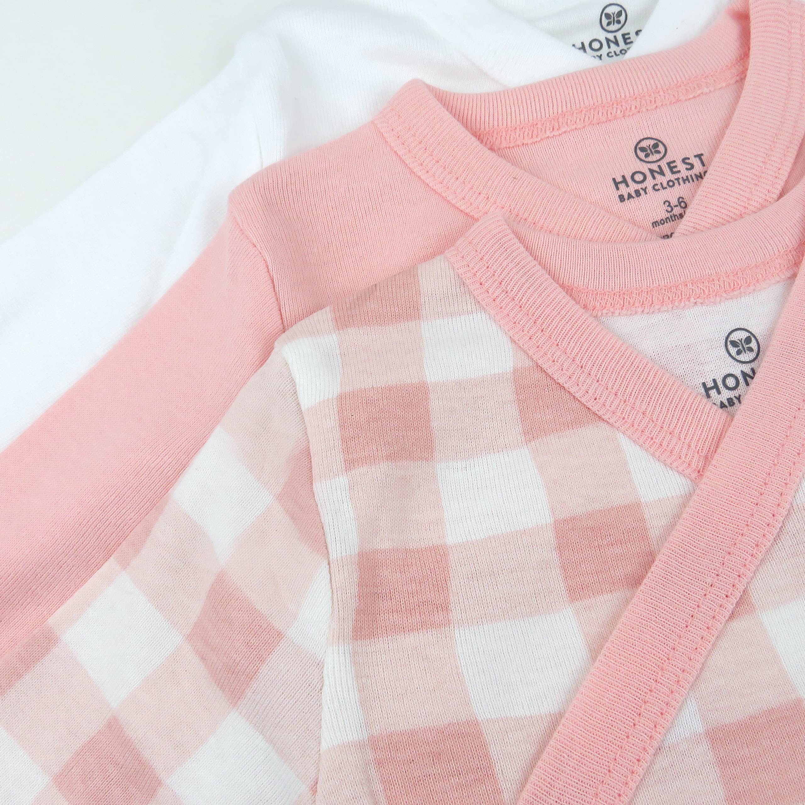 HonestBaby Conjunto de Playeras para bebs y Nios pequeos bebés Unisex