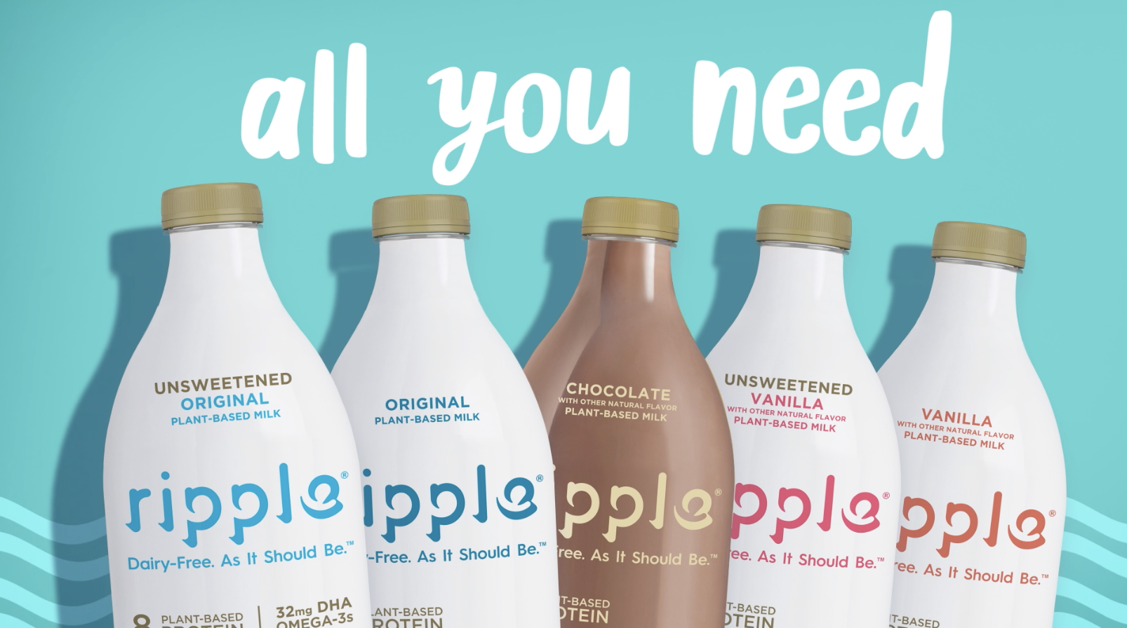 Amazon.com: Ripple, Pea Milk, Original, Unsweetened, 48 Oz : Grocery &  Gourmet Food