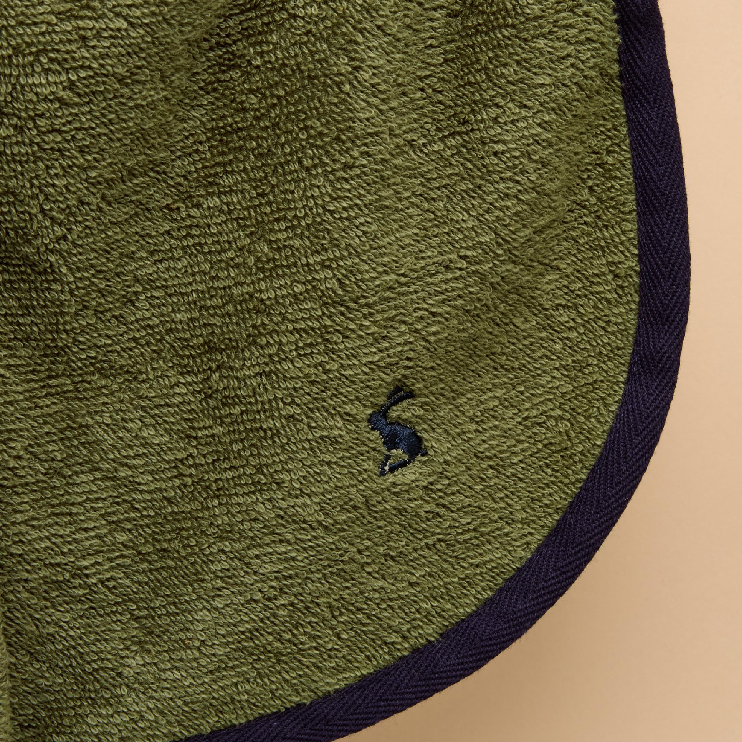 Rosewood x Joules Khaki Trockenmantel für Hunde, Medium - saugfähiger Handtuchmantel für nasse Hunde mit Aufbewahrungstasche, schnell trocknend, weich, Leichter Haustier-Bademantel