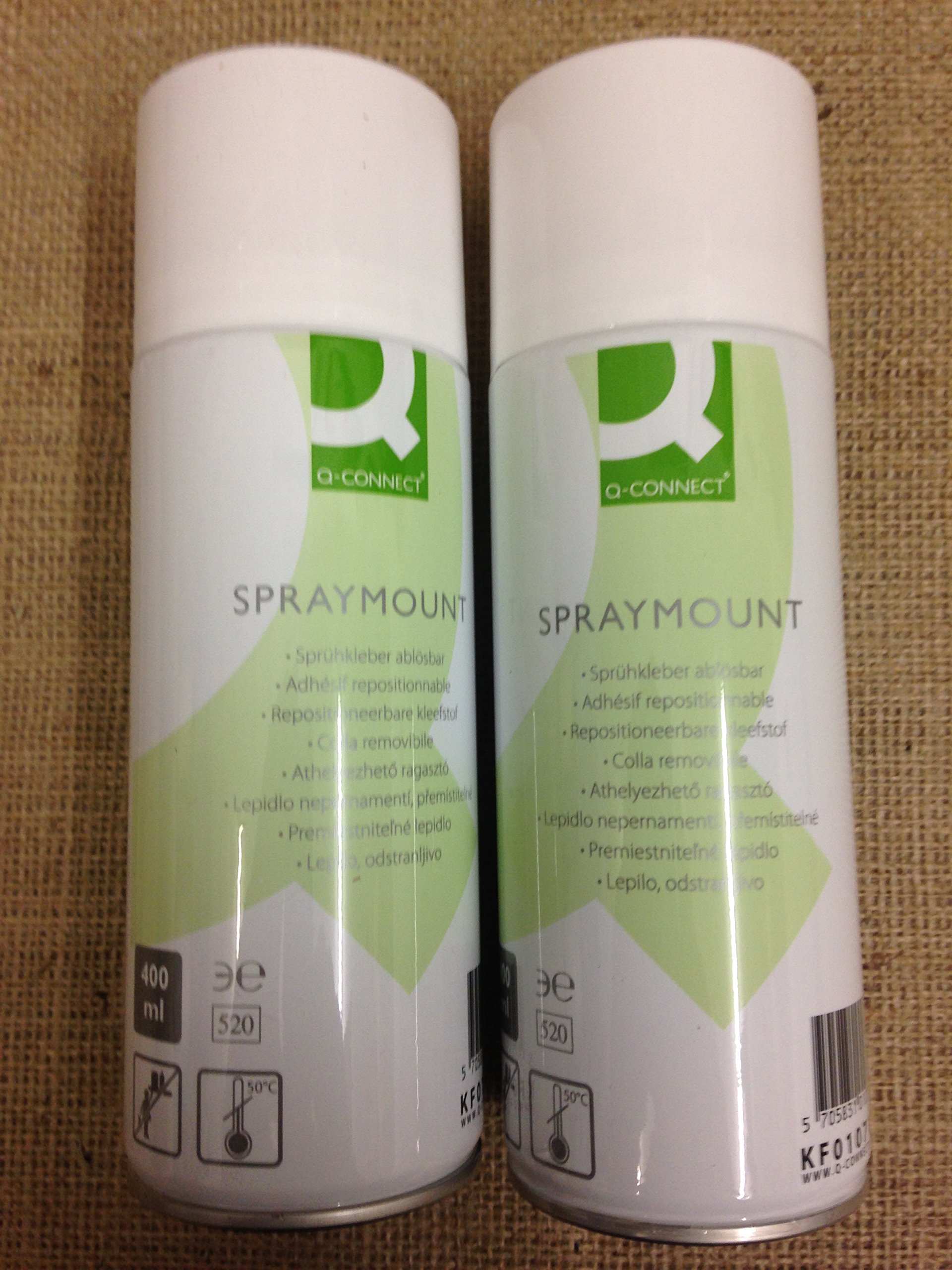 Q Connect – KF01071 Spray Adhesive Quick Mount, 400 ml