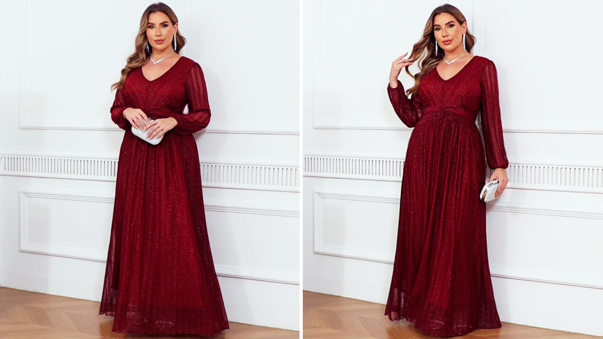ZOMVA Plus Size Maxi Formal Dress Sparkly V-Neck A-line Puff Sleeves Evening Gown Cocktail Prom Lace, Black, 0X : Clothing, Shoes & Jewelry