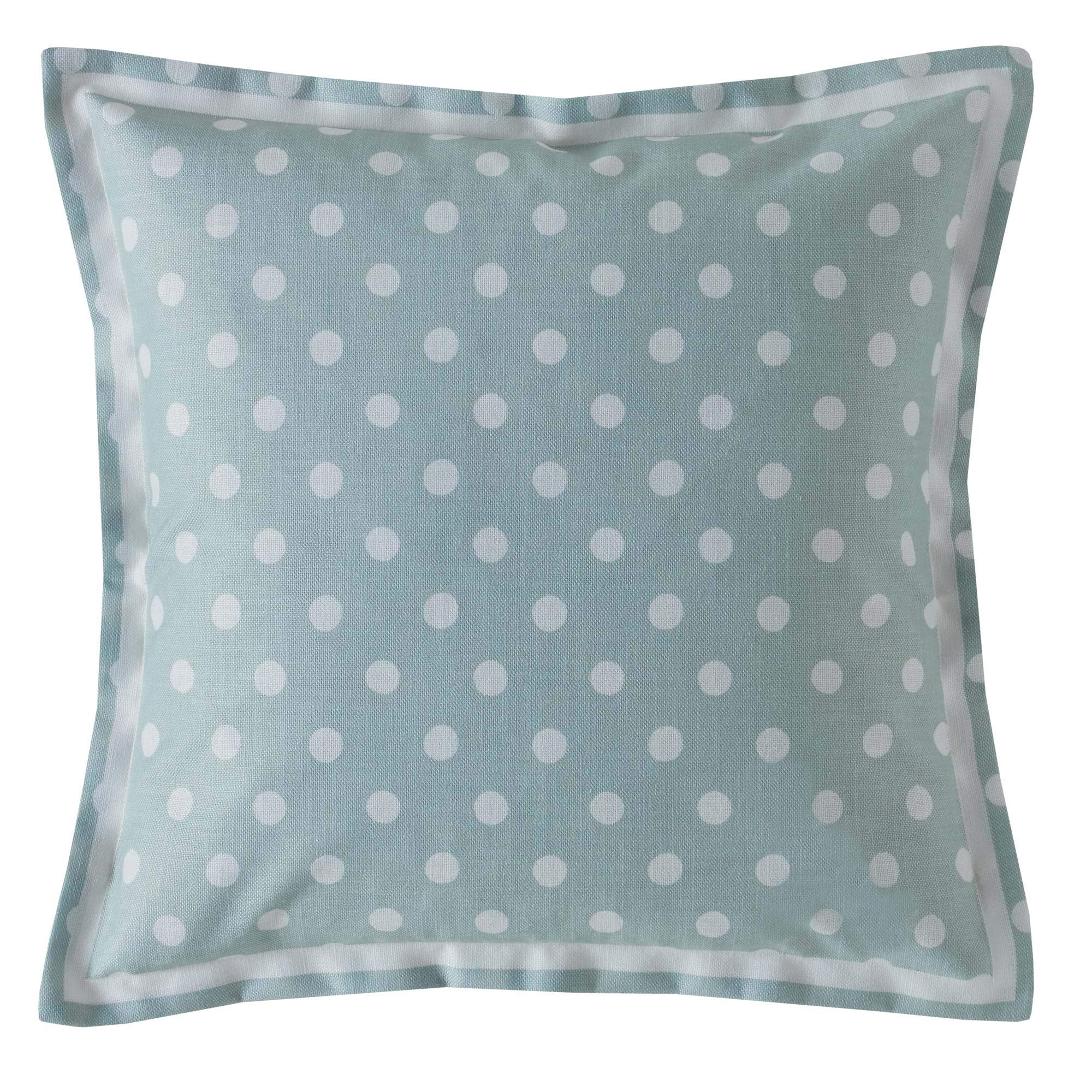 Cath Kidston Button Spot Mint Cushion 40 x 40 Centimetres