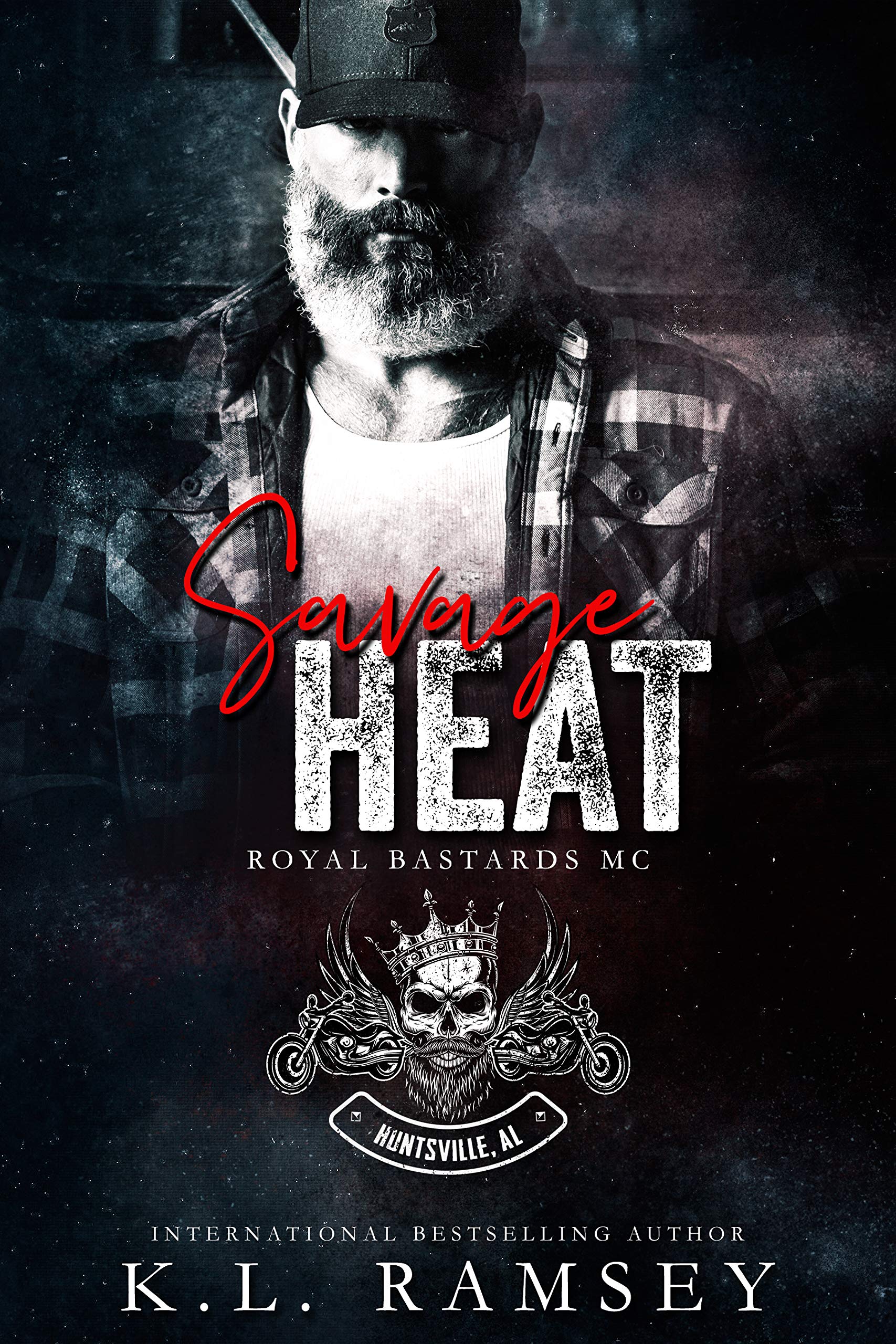 Savage Heat : MC Romance, RBMC Huntsville Chapter, MMF Story, Surprise Baby (Royal Bastards MC Book 1)