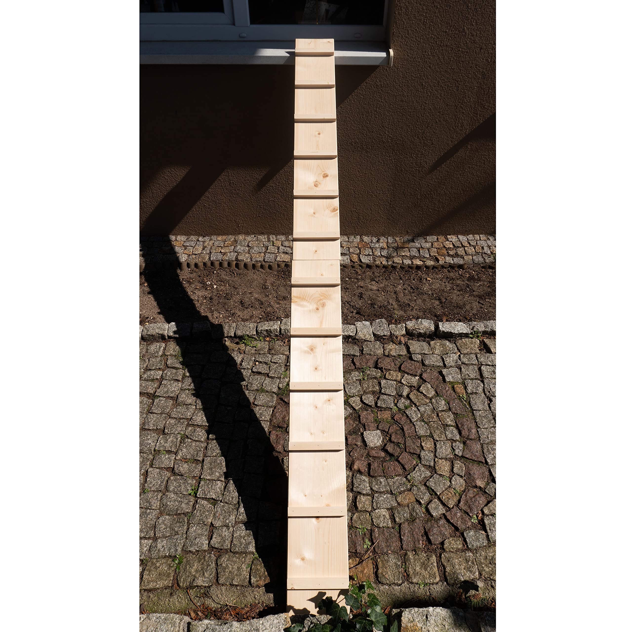 Escalera para Gatos, Escaleras Mascotas, Escalón para Balcón, sin Fijación, 3 m