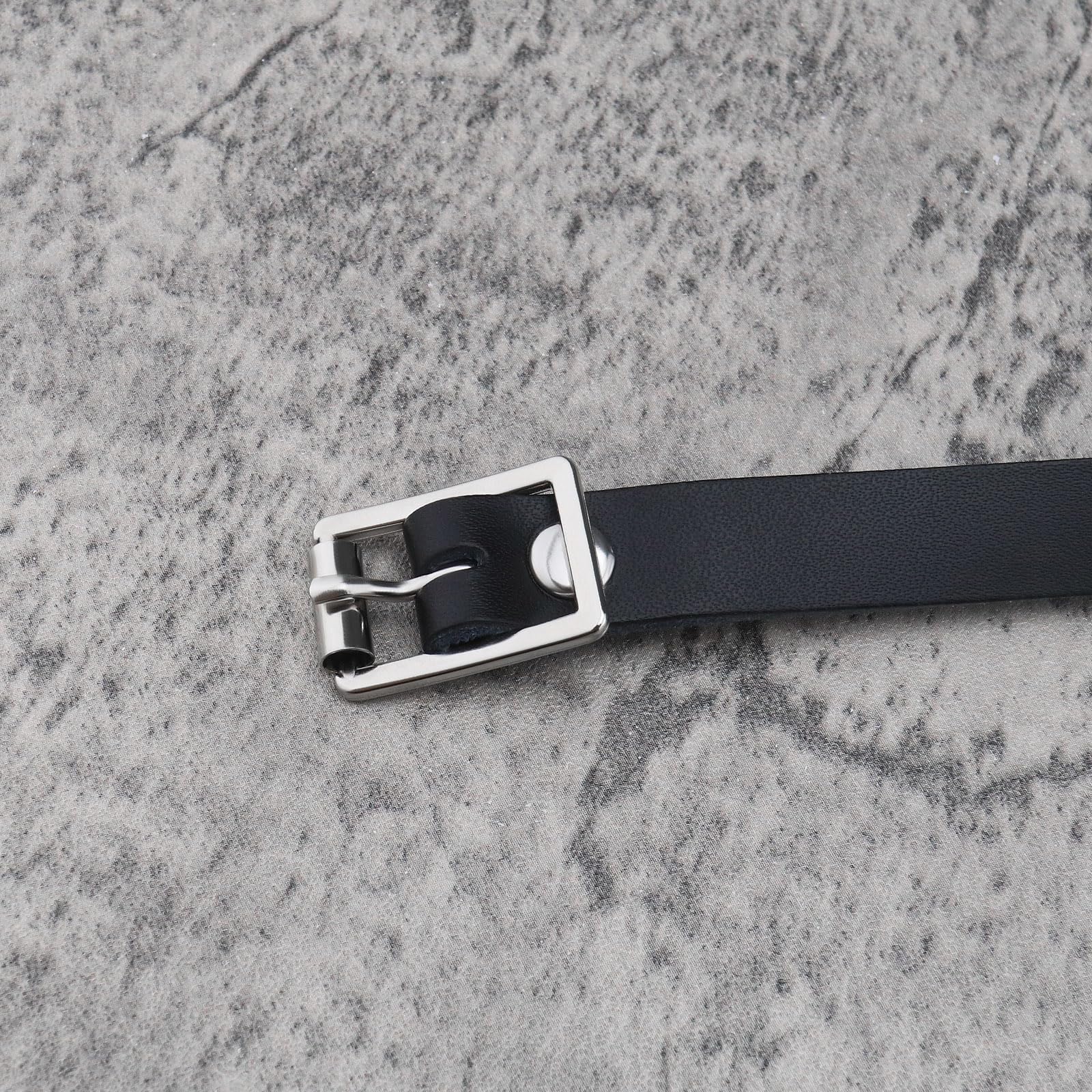 Sangles D'éperons En Cuir PU Réglables - Lot De 2, Boucles Acier Inoxydable, Pour équitation, Concours