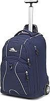 Vista 9 de High Sierra Freewheel Mochila con ruedas para laptop, Negro, Tamaño único