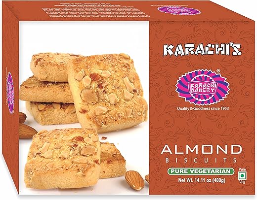 Karachi Bakery Almond Biscuit, 400g