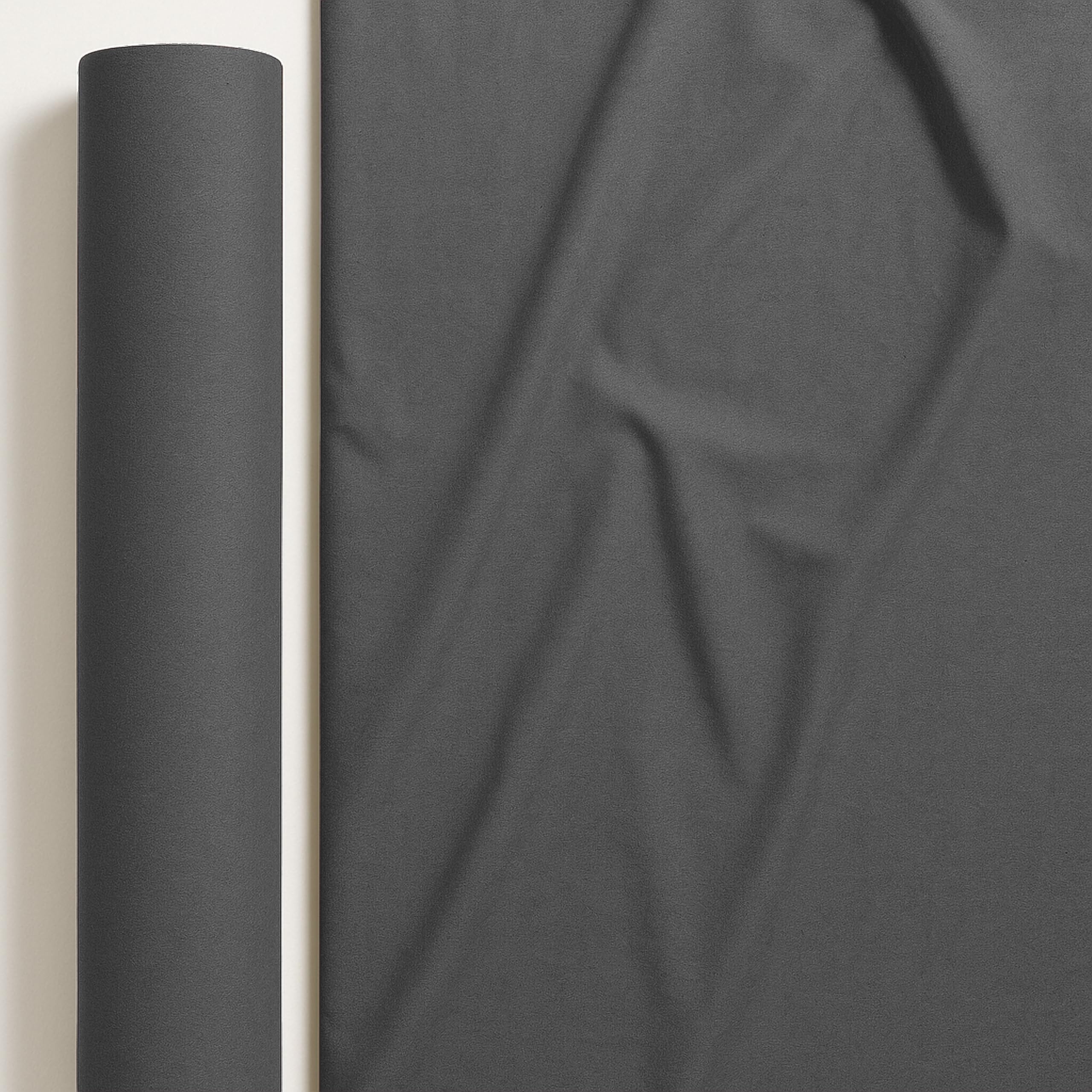 Byour3 - Cubrecama ALGODÓN Puro 100% Orgánico Ligero Cama 90 135 180 Tela Decorativa Multiusos Cubra Todo Granfoulard Sobrecama Rectangular Hipoalergénico Lavable (Delta Gris Antracita, Cama 90)