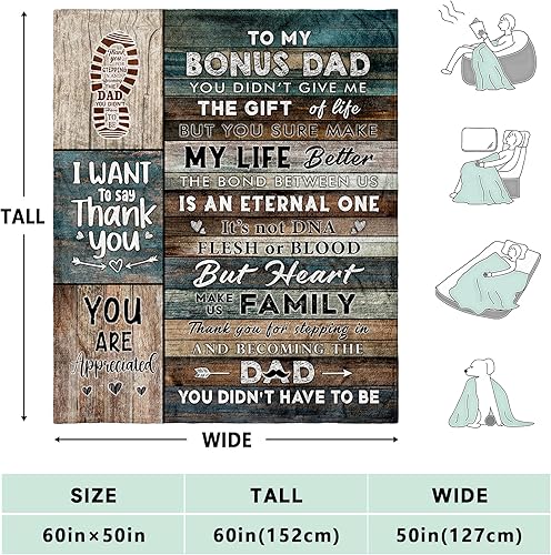 Miniatura 6 de Regalos de cumpleaños para abuelo  Manta de regalo para el abuelo  Los mejores regalos para el abuelo de parte de los nietos  Regalos de cumpleaños