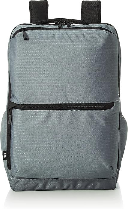 Amazon エースジーン ビジネスリュック 背中が涼しい背面構造 15 6インチpc B4 ラパックエアv2 メンズ グレー Ace Gene エースジーン メンズ