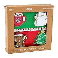 Vista 1 de Mud Pie Juego de rompecabezas navideño para niños