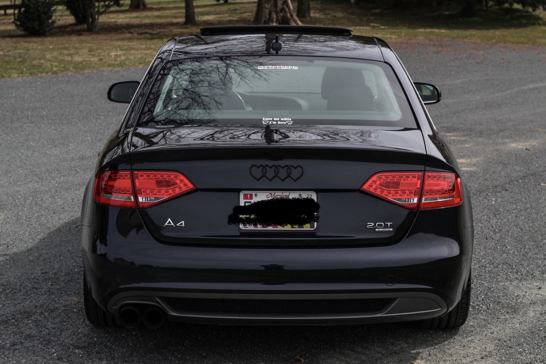 Audi 4J3071802 Black Edition Emblème Blackline Logo Noir Audi 4J3071802 Black Edition Emblème Blackline Logo Noir