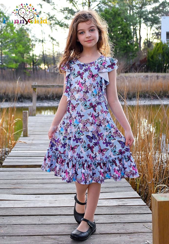 ワンピース Ruffle Sleeve Dress 6y 915HoXZy9wL._UY1000_.jpg