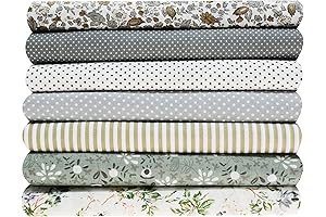 Precut Quilting Fabric Bundles: Premium Quality Cotton Squares for Crafting and Home Decor