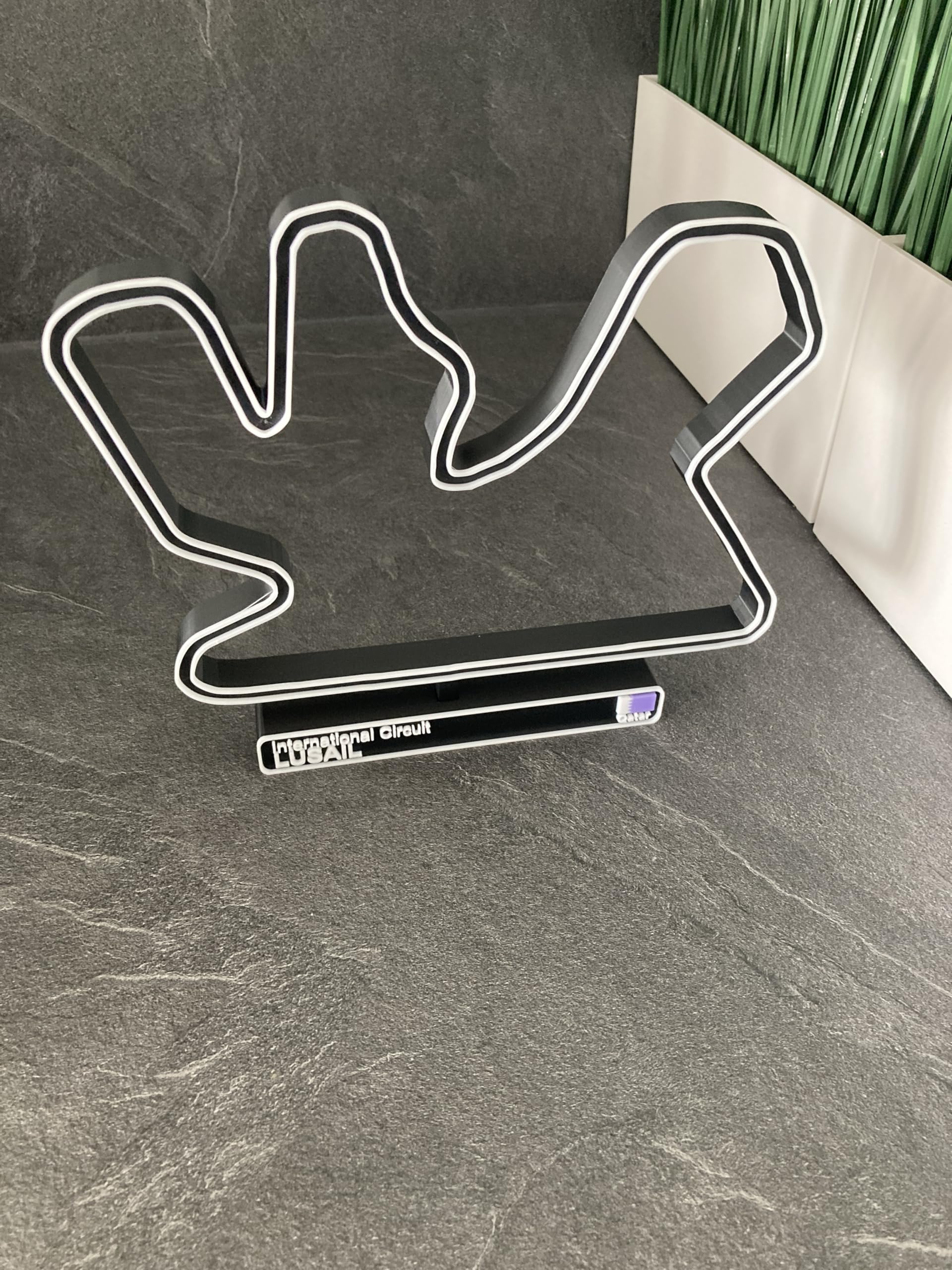 Circuito del Qatar, Modello di Circuito di Corsa 3D, Decorazione Automobile