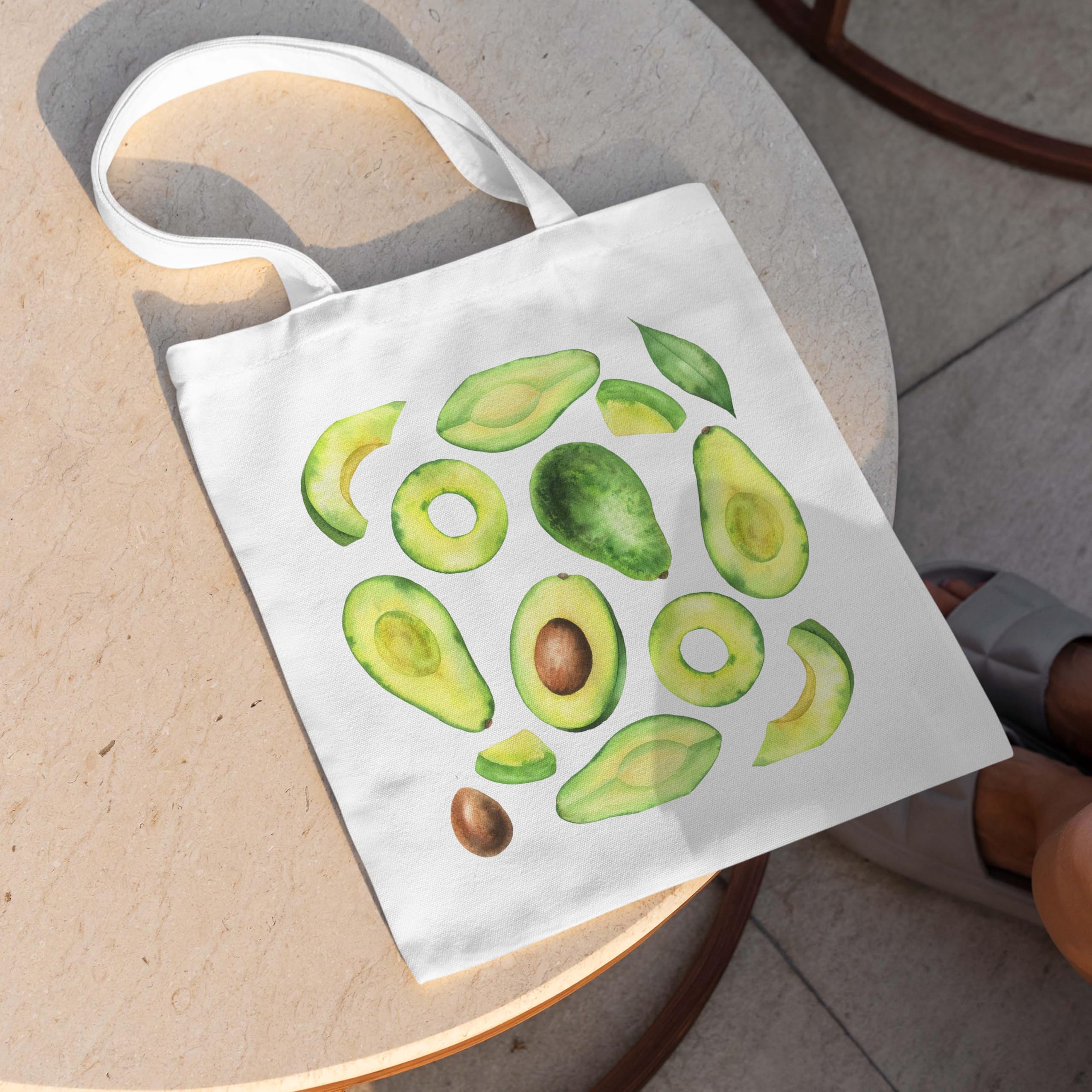 Fruit Tote Bag with Magnetic Buckle-Fruit Themed Seasonal Gifts for Birthday, Mother's Day, Christmas.