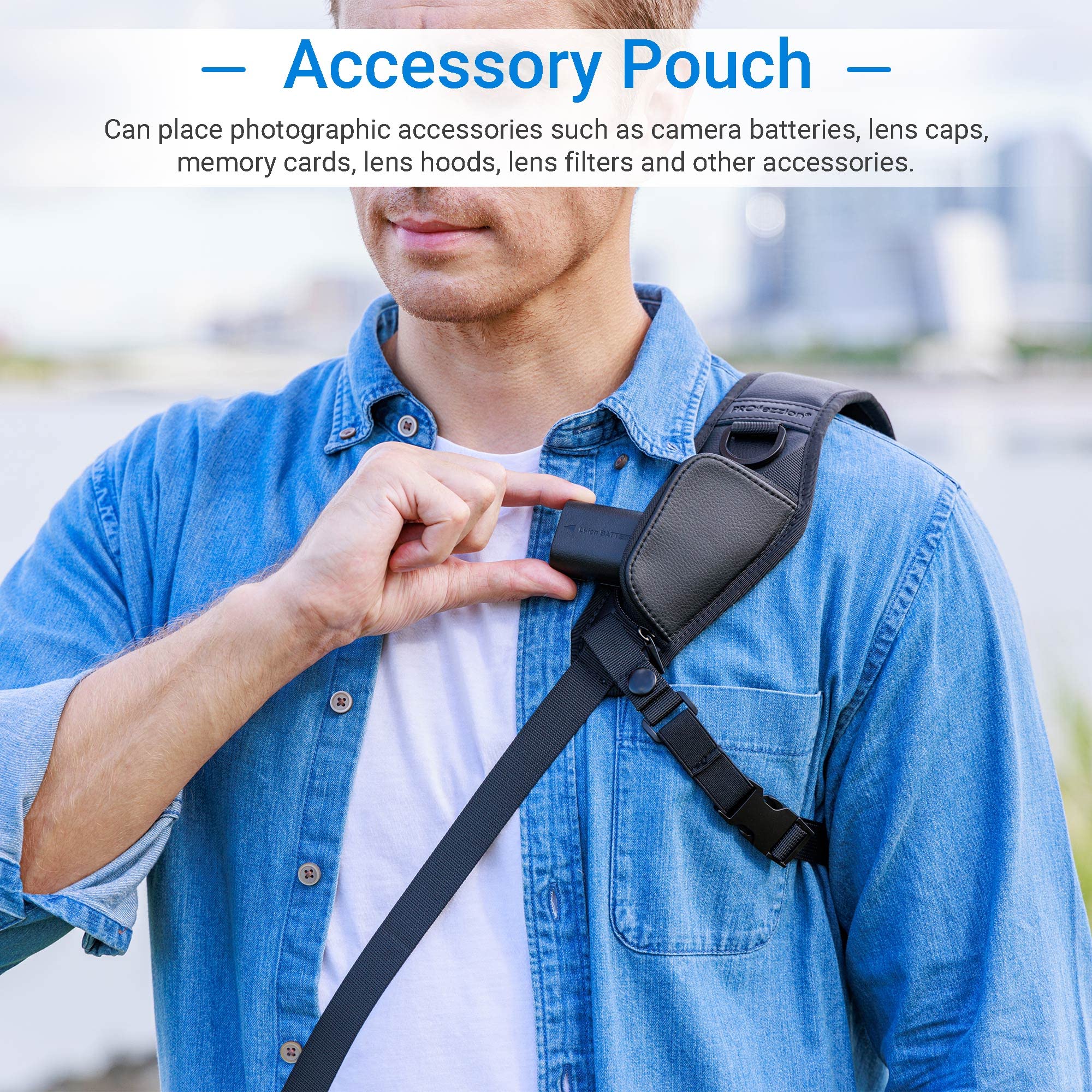 PROfezzion Camera Strap - Wrist & Hand Strap for DSLR & Mirrorless Cameras