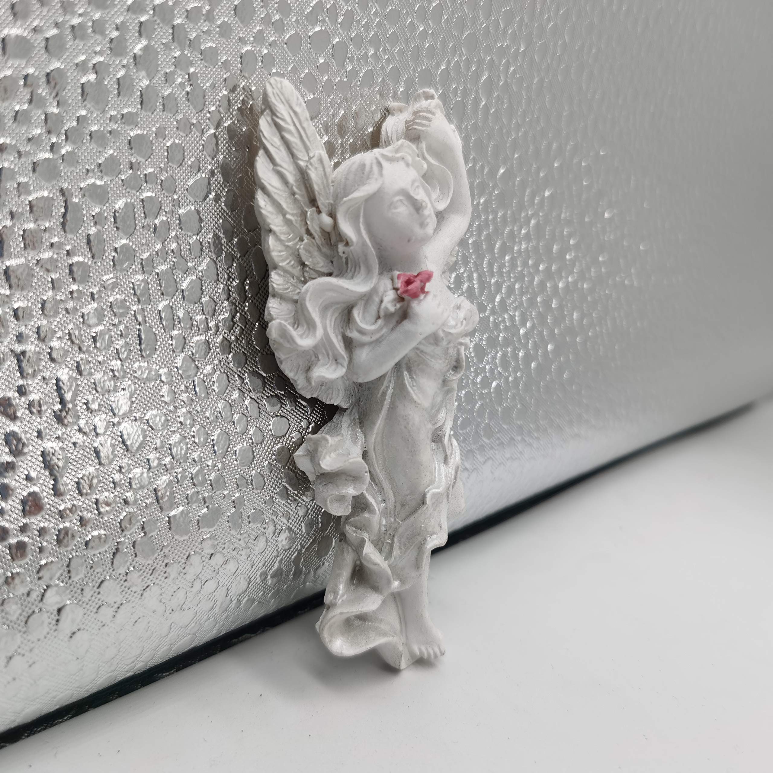 Aimant De Réfrigérateur 3D Avec Ailes D'ange Et Croix Du Vatican - Cadeau Souvenir De Voyage, Maison, Cuisine, Réfrigérateur - Décoration Magnétique