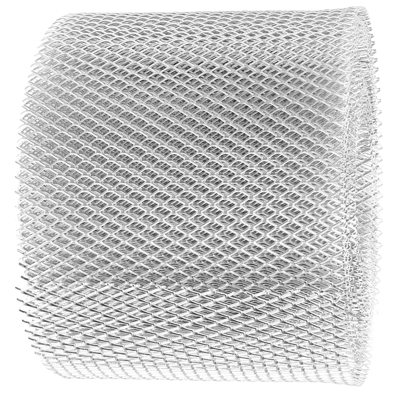 INOOMP Grille Protection Caniveau en Alliage Aluminium 24 Pouces Anti-Feuilles Solide pour Système de Drainage Installation Facile pour Maison et Jardin