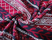 Vista 139 de Urban CoCo Poncho de colores para mujer, chal con frente abierto, color en bloques