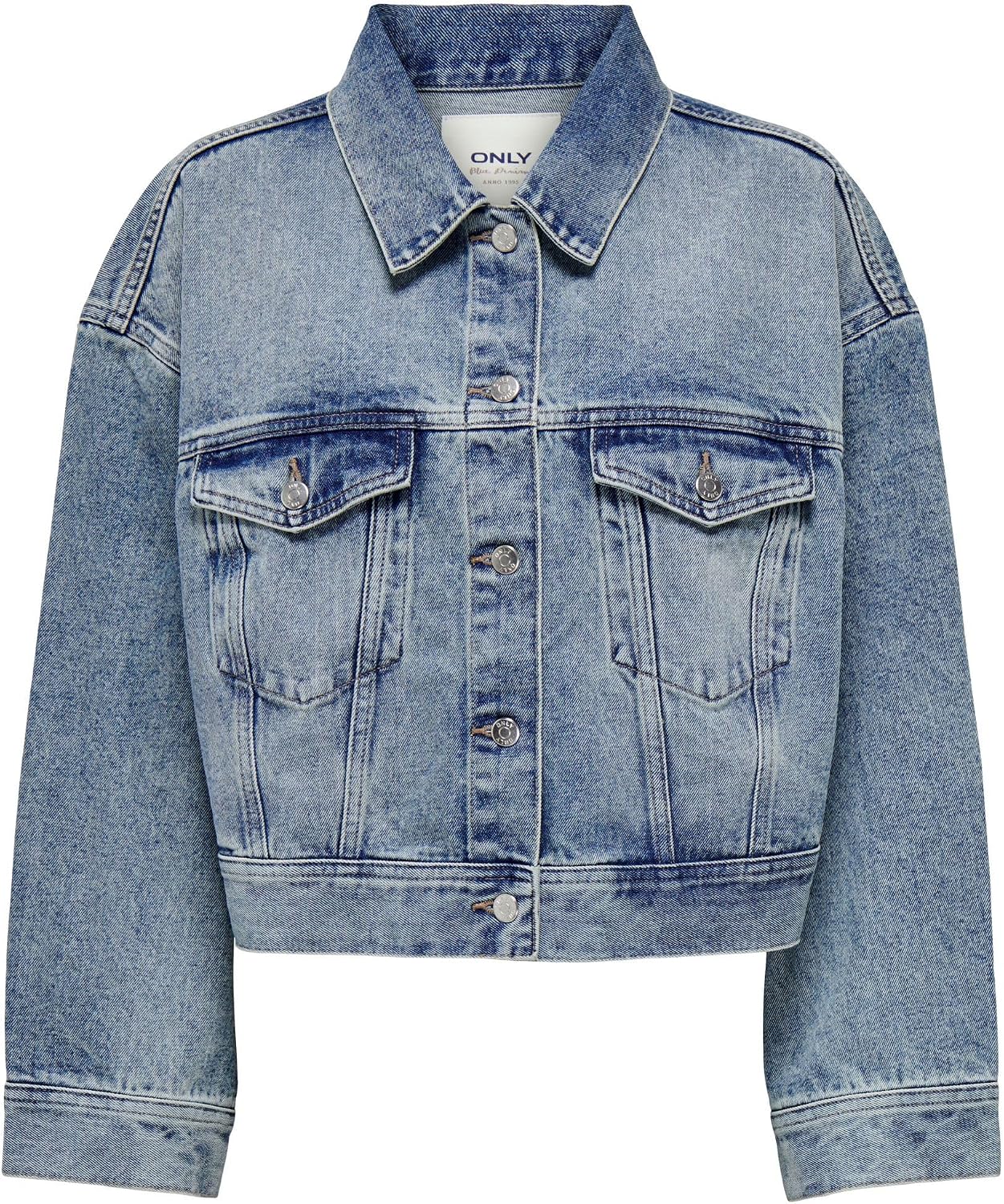 ONLY ONLLEIGH LS OVS TIN DNM JACKET PIM Jacket Kadın