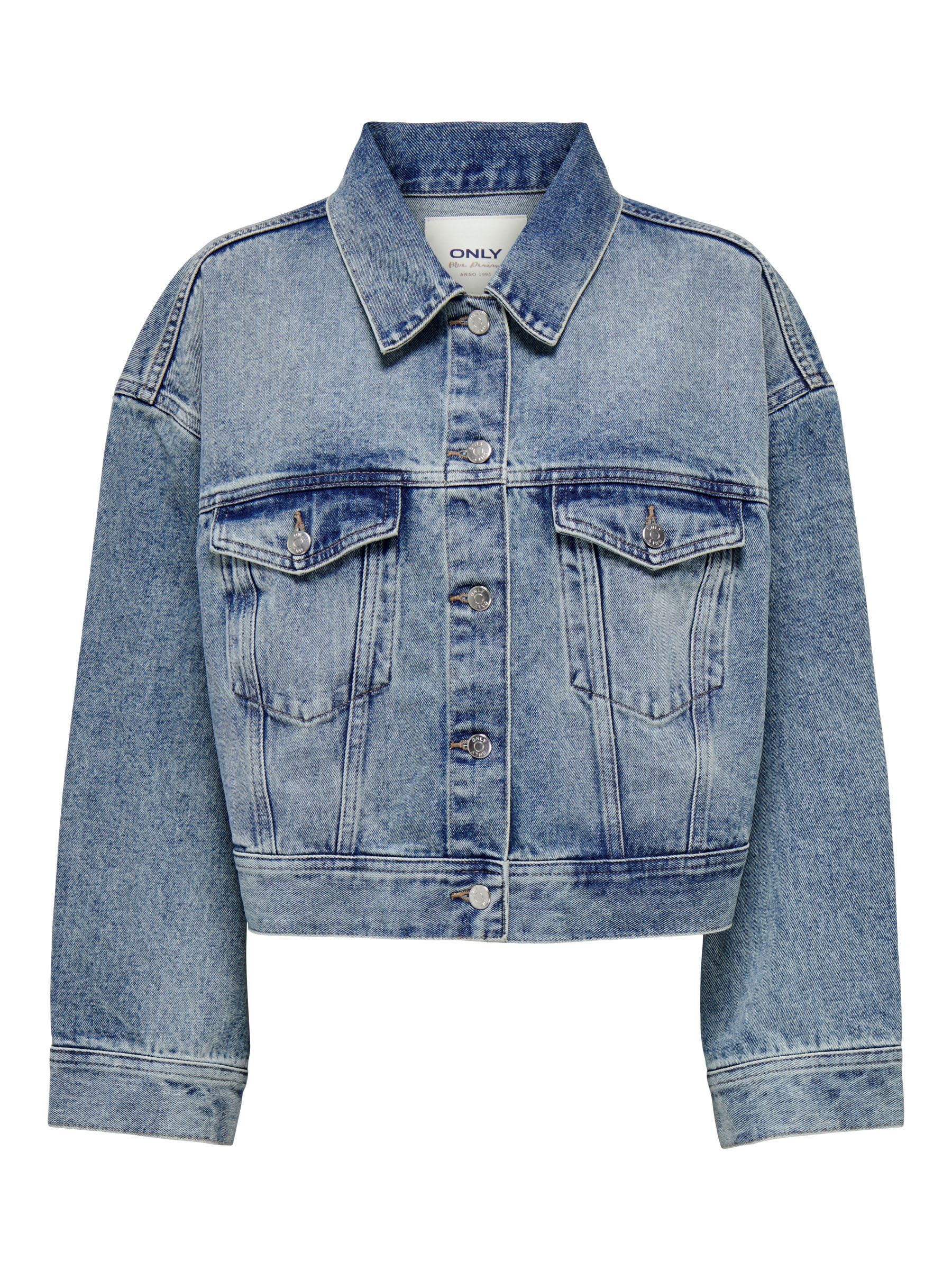 ONLLEIGH LS OVS TIN DNM JACKET PIM Jacket Kadın