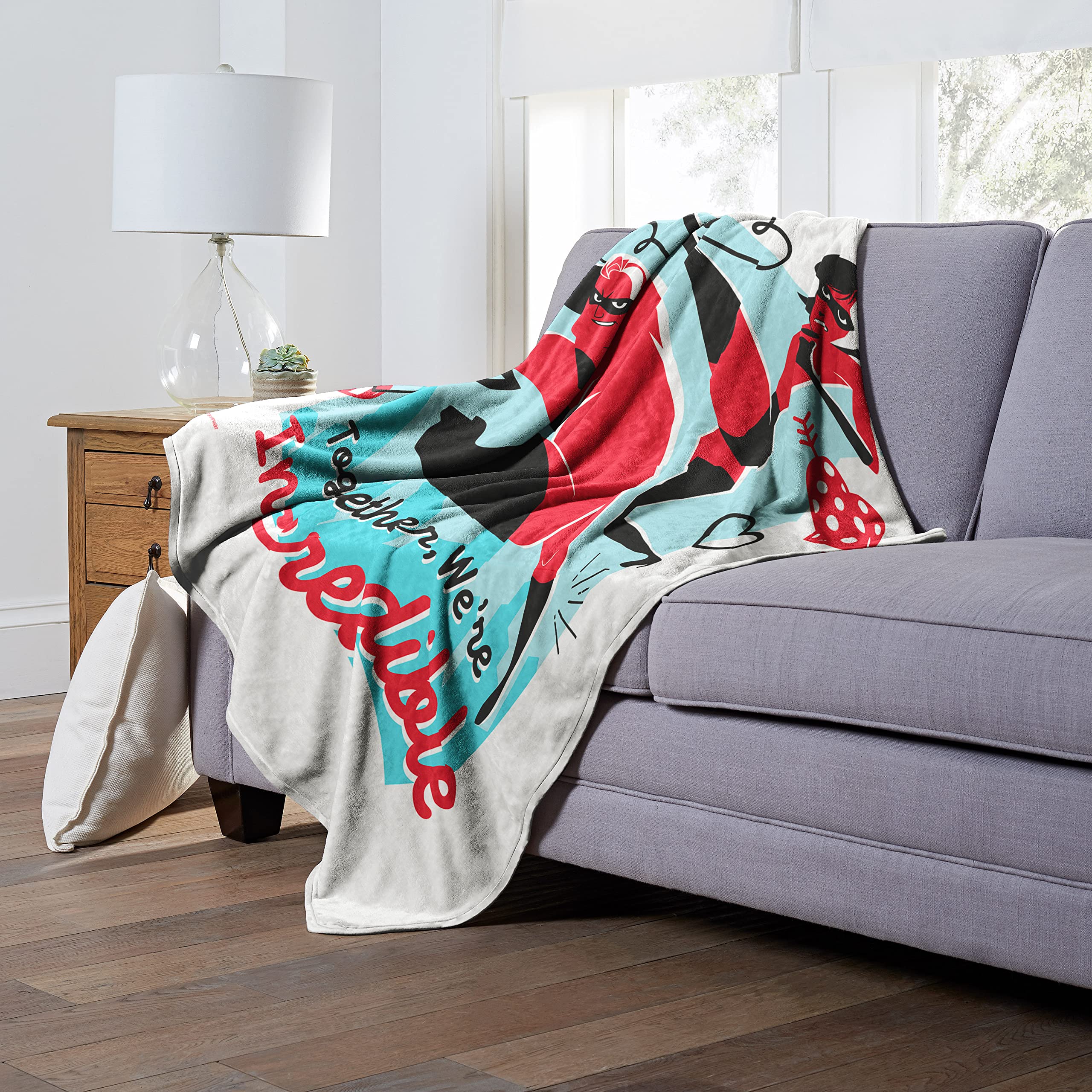 Northwest Silk Touch Überwurfdecke 'The Incredibles' - 127x152 Cm, Seidig Weich, Aus 100% Polyester
