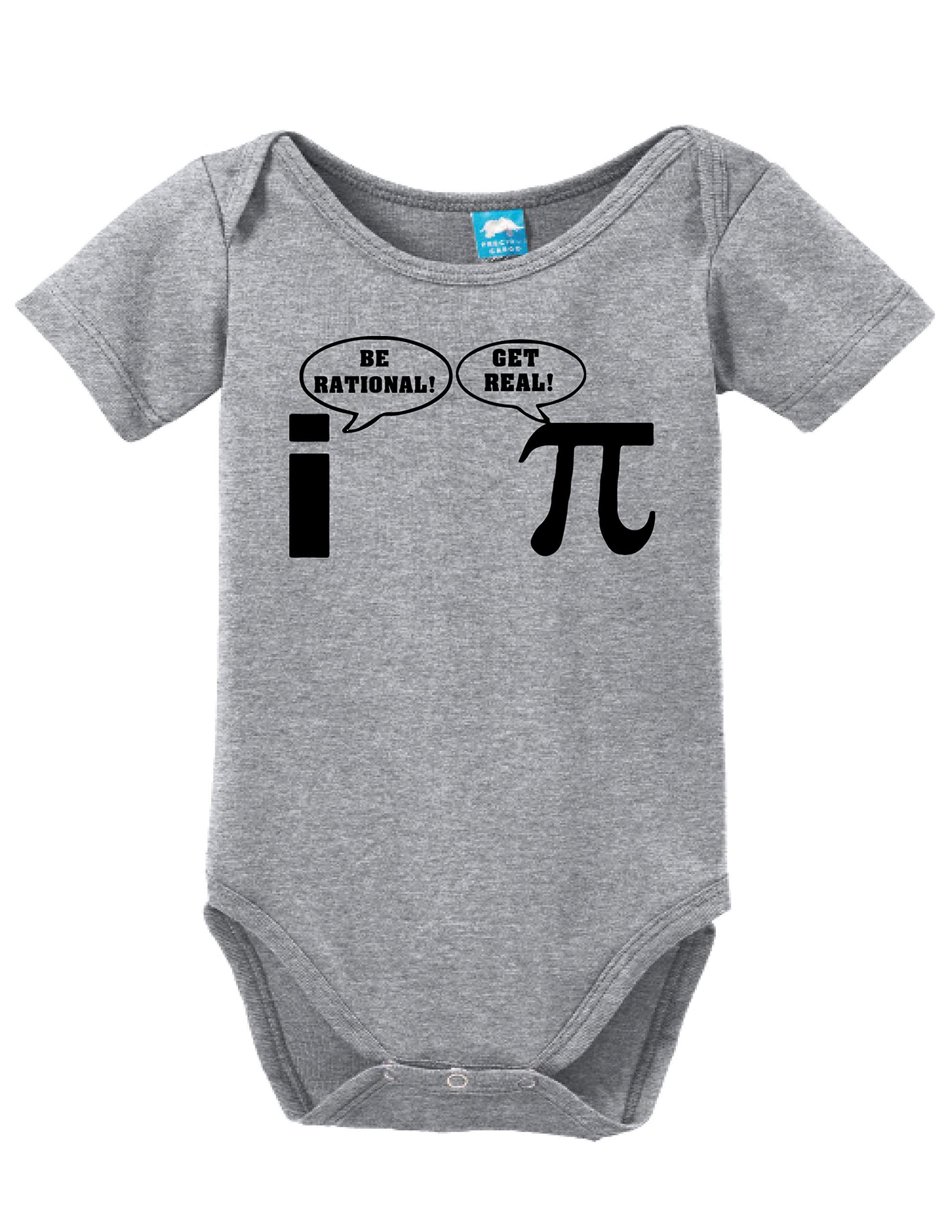 Sod Uniforms Pi Be Rational Printed Infant Bodysuit Baby Romper