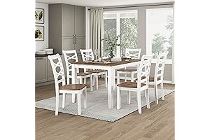 Lexicon Dining Table Set: Timeless Farmhouse Charm for Modern Dining