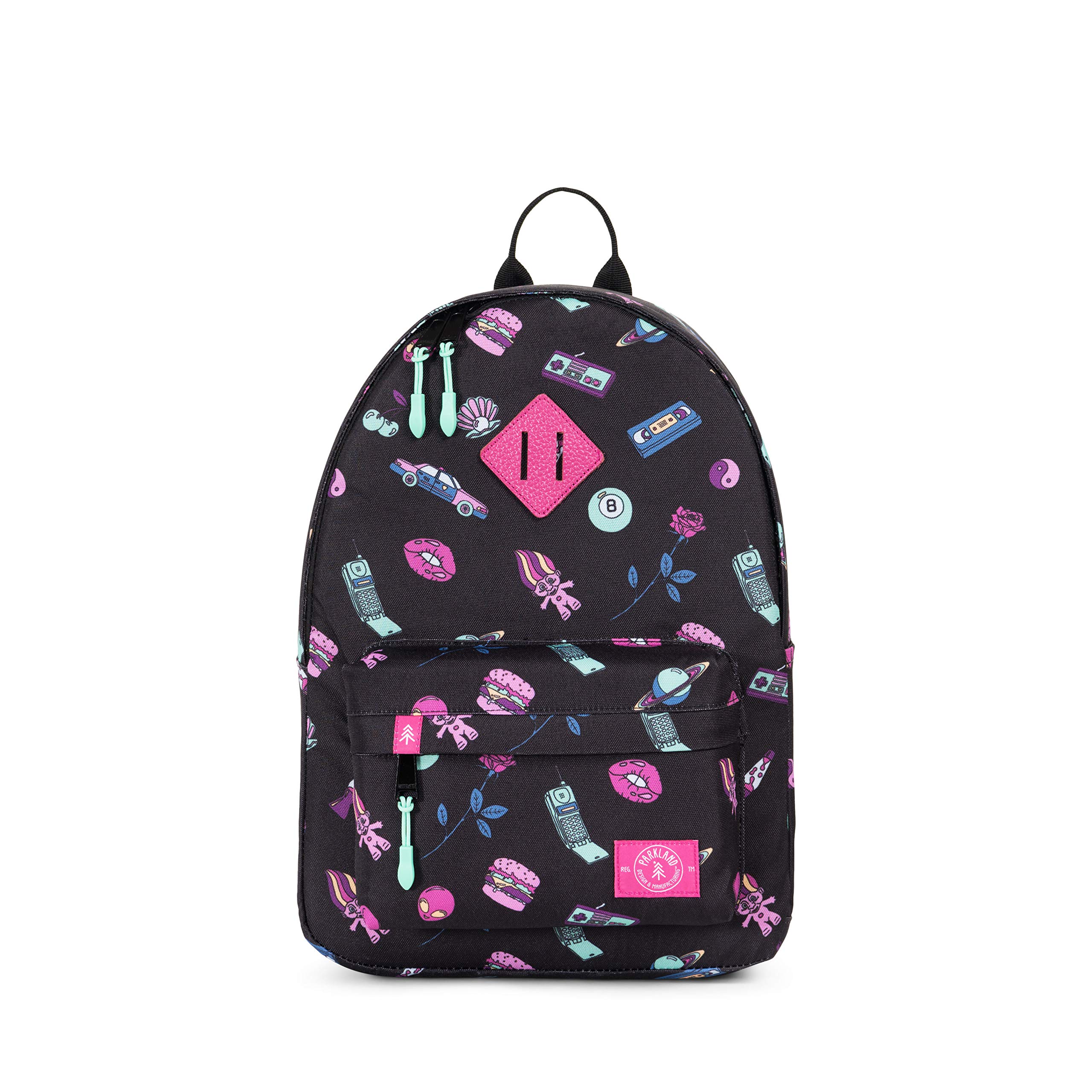 Parkland Bayside Kids Backpack, Patches Pop