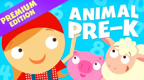 Jogos De Aprendizagem Pré-Escolar Dos Animais Para As Crianças Com Habilidades Na Fazenda: O Melhor