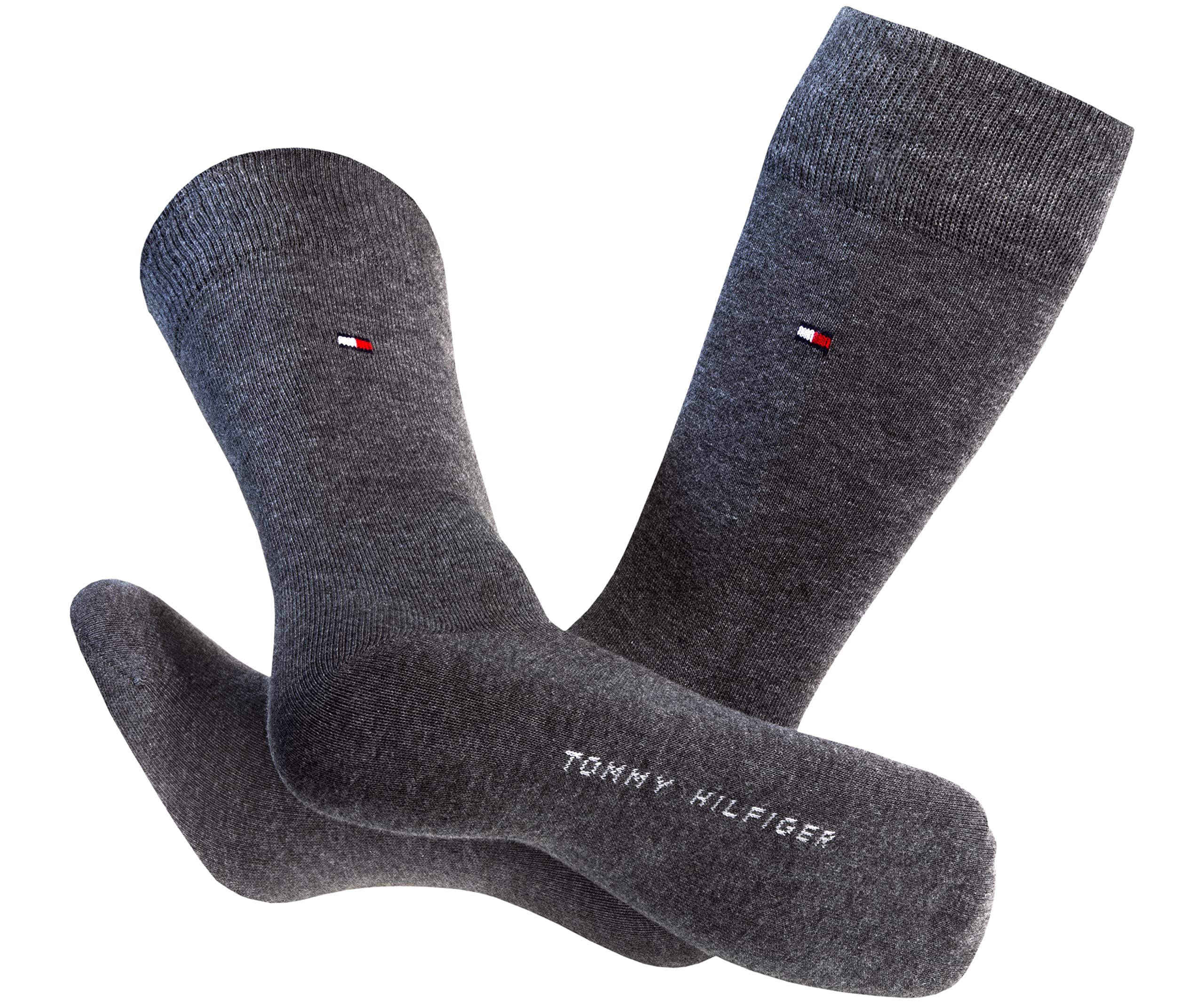 Tommy Hilfiger Lot de 5 paires de chaussettes classiques décontractées pour homme