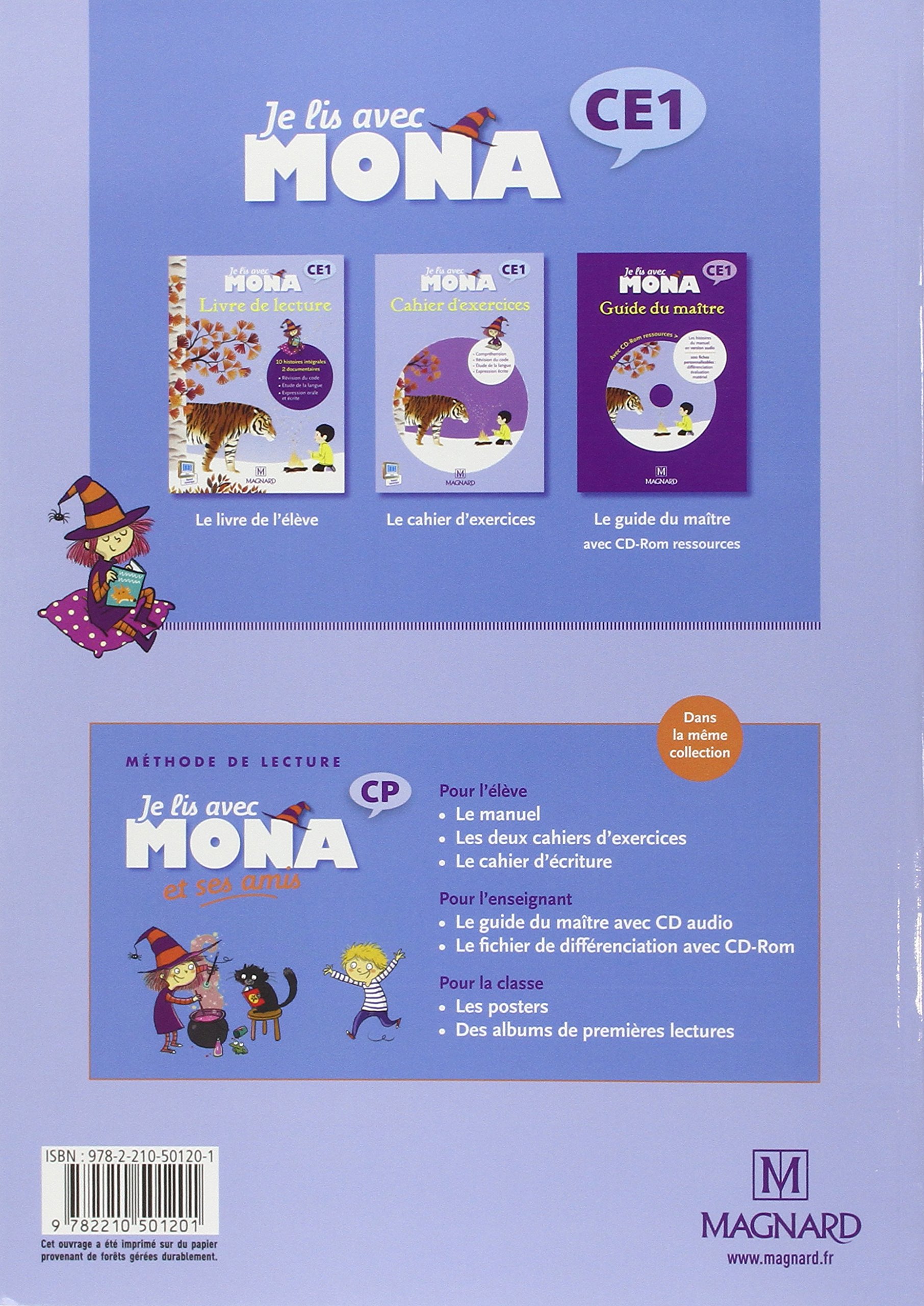 Je Lis Avec Mona Ce1 Telecharger Gratuitement Amazon.fr - Je lis avec Mona CE1 (2015) - Cahier d'exercices - Charbonnier,  Michèle, Chatry, Nathalie, Petiot, Vanessa - Livres