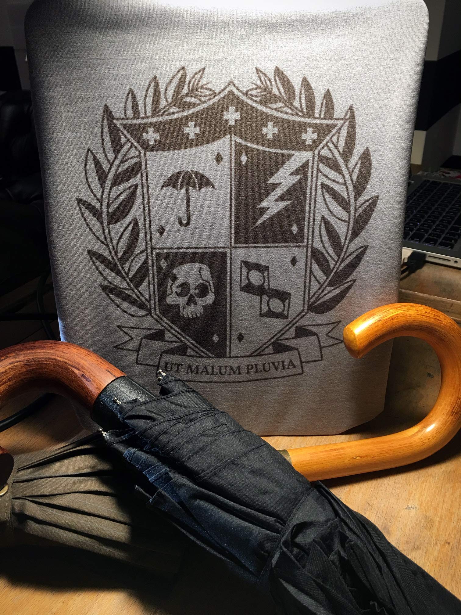 Umbrella Academy Emblem Inspired Tee - Comic Book T-Shirt by Rev Level