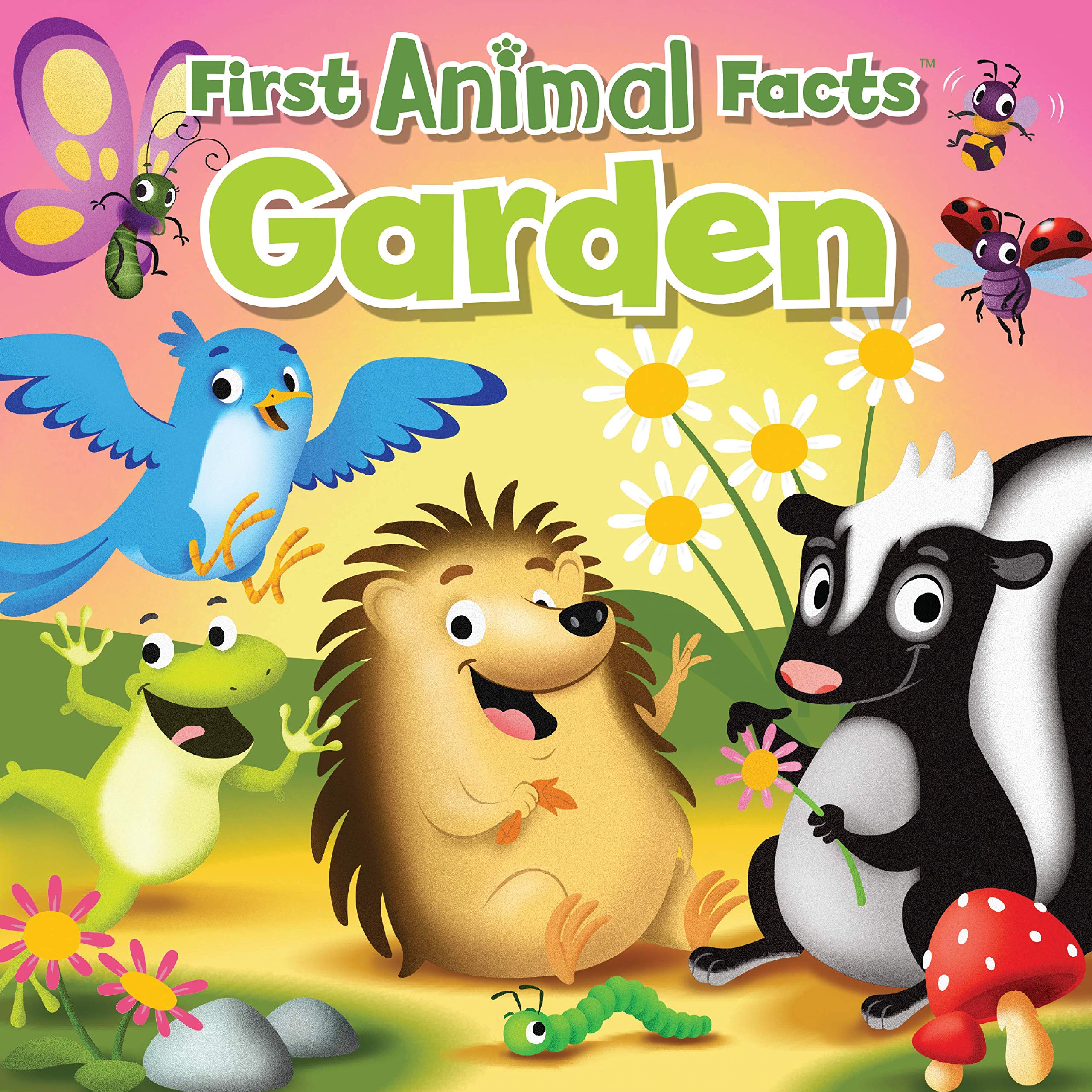 My First Animal Facts Garden-Packed with Fun Facts and Silly Artwork, Children will Love Learning about Garden Animals-Ages 12-36 Months