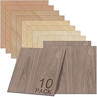 Vista 46 de GSCIT Club 12 piezas de chapa de madera de roble rojo, bandas de borde de madera de 12 pulgadas x 12 pulgadas, pre-pegadas, flexibles, bandas