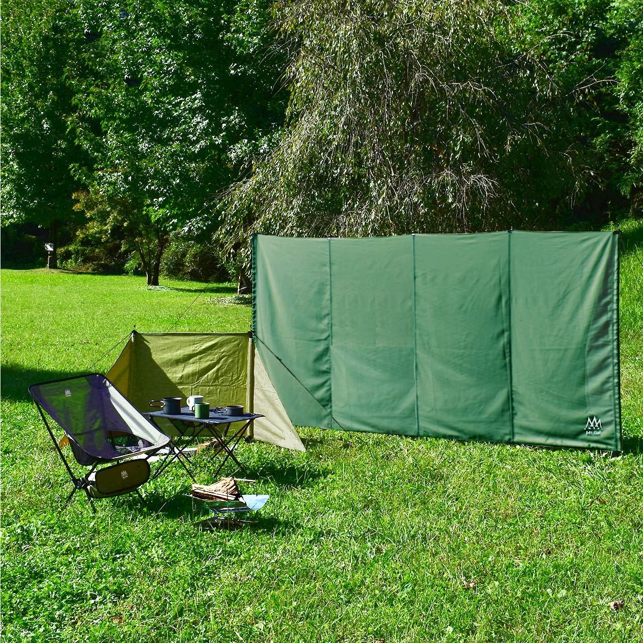 Mt.Gut 陣幕 風除 ウインドスクリーン キャンプ アウトドア 焚き火陣幕