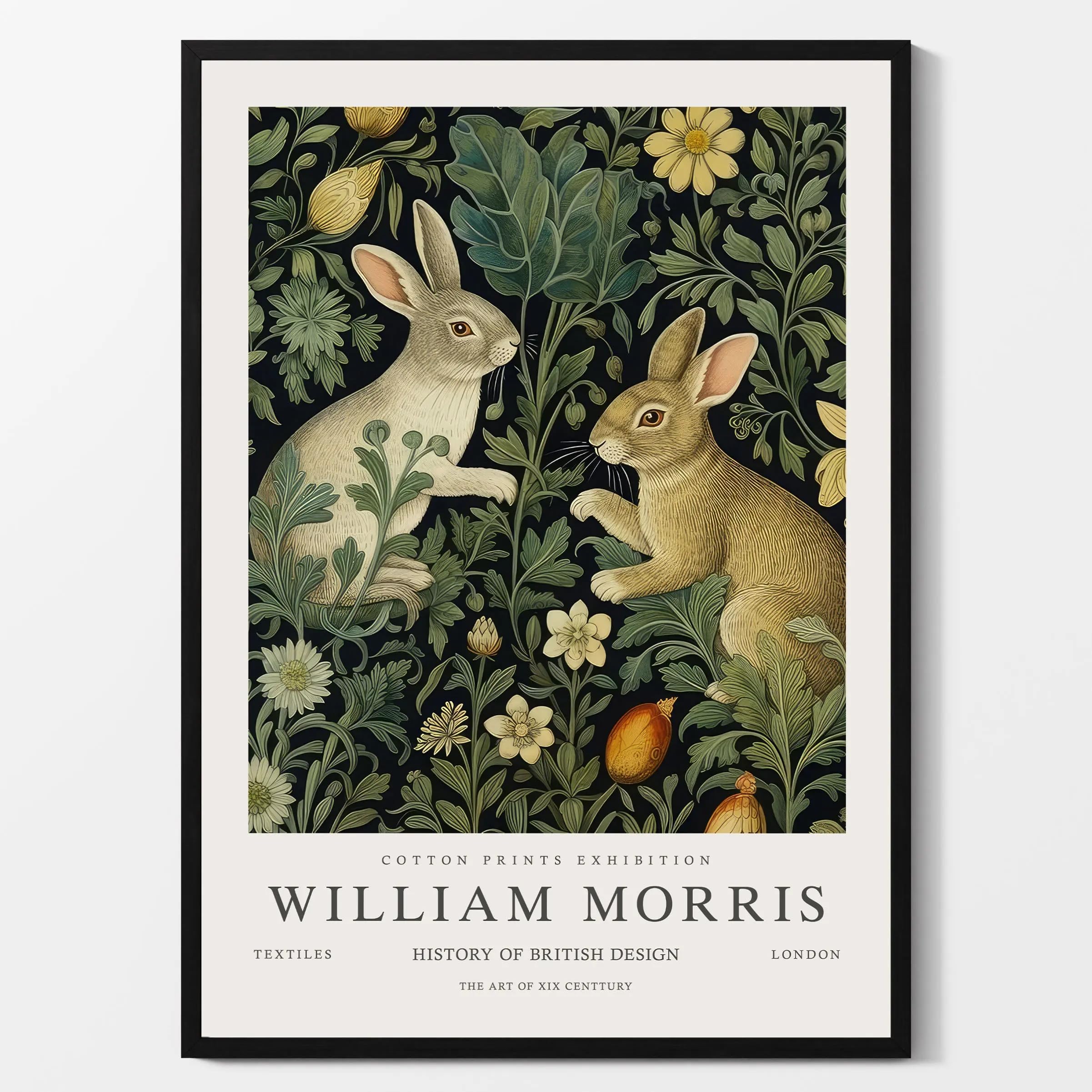 Amazon.co.jp: ウィリアム・モリス ポスター ヴィンテージ・ウォール