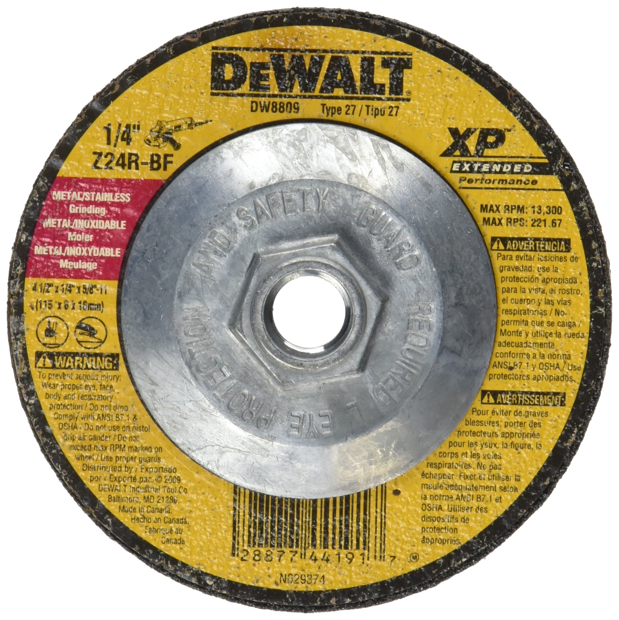Amazon.com: DEWALT DW8809 4-1/2-Inch by 