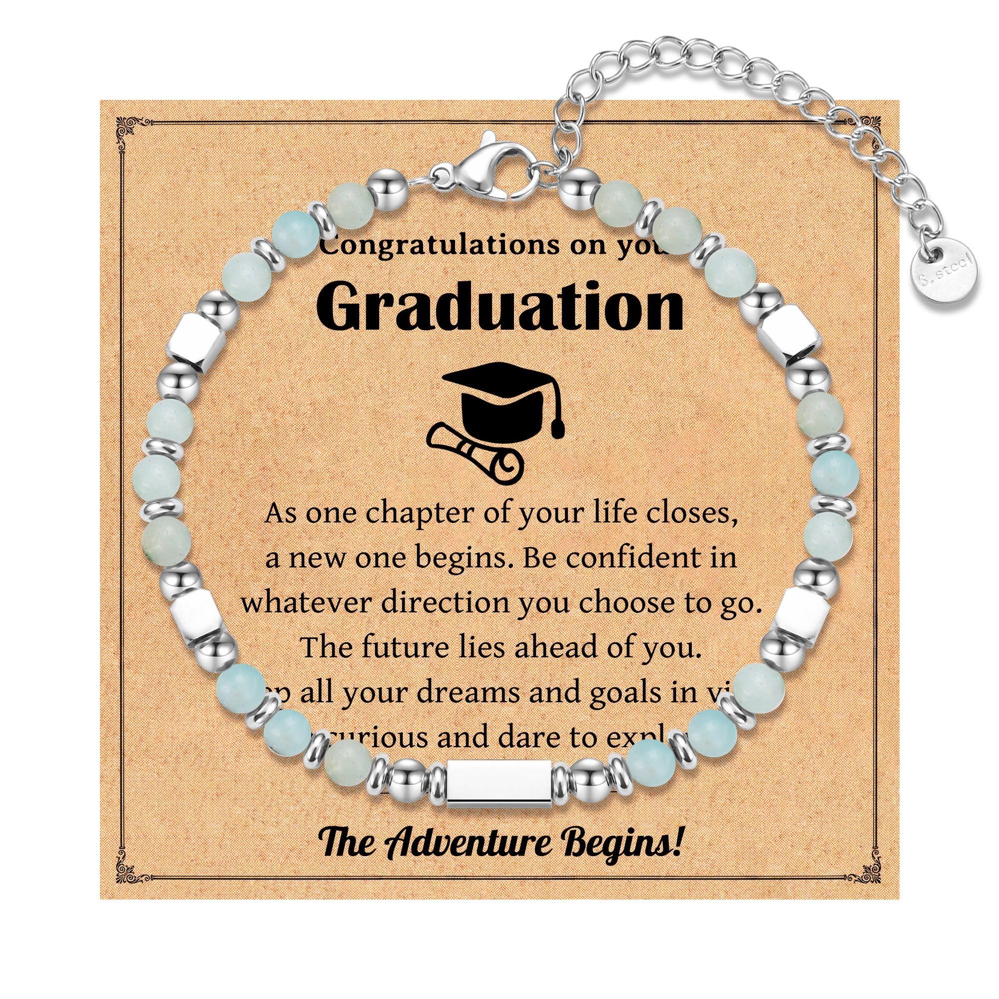 2026 Graduation Gifts for Women Her, Compass Bracelet for Girls Women