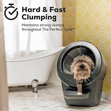 Purina Tidy Cats Cat Litter for Litter-Robot Clumping Cat Litter Odor Control Formula